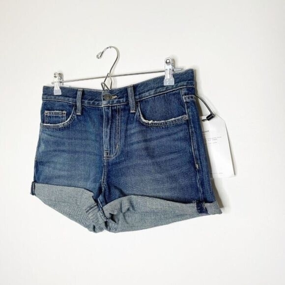 CURRENT ELLIOTT The Boyfriend Rolled Shorts  - Picture 4 of 9